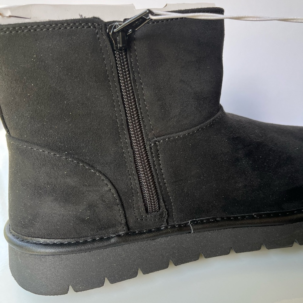 New Women's May Faux Suede Booties Memory Foam Insole Size 9 - Picture 3 of 13